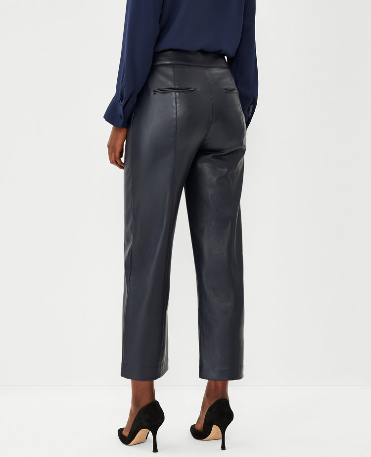 Easy Crop Trouser, Straight (Black)