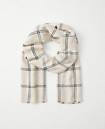 Shimmer Plaid Scarf carousel Product Image 1