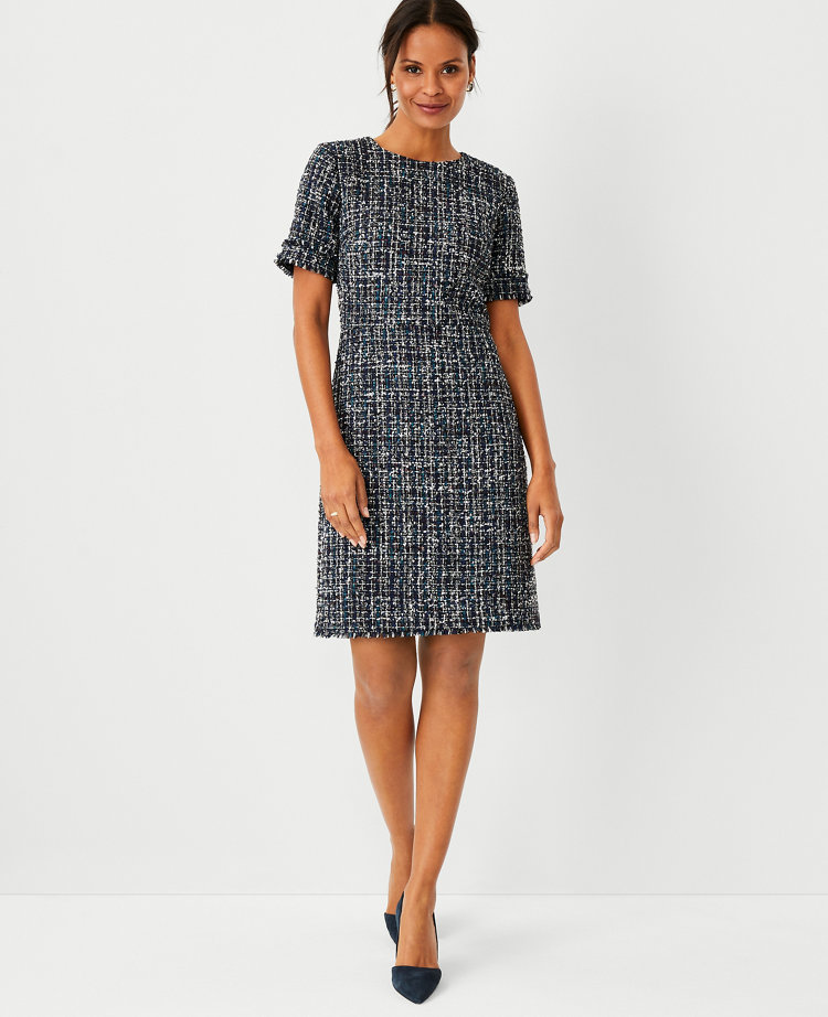 Tweed shop dress petite