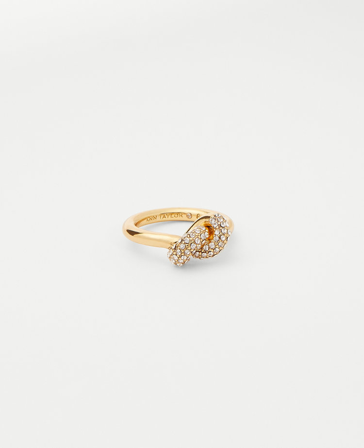 Pave Knot Ring