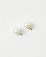 Pearlized Stud Earrings carousel Product Image 1