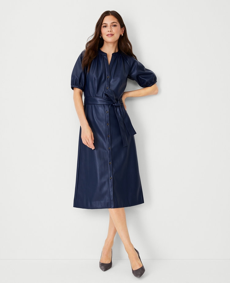 Ann taylor faux wrap cheap dress