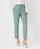The Eva Ankle Pant in Cross Weave carousel Product Image 1