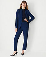 The Side Zip Ankle Pant in Fluid Crepe carousel Product Image 1