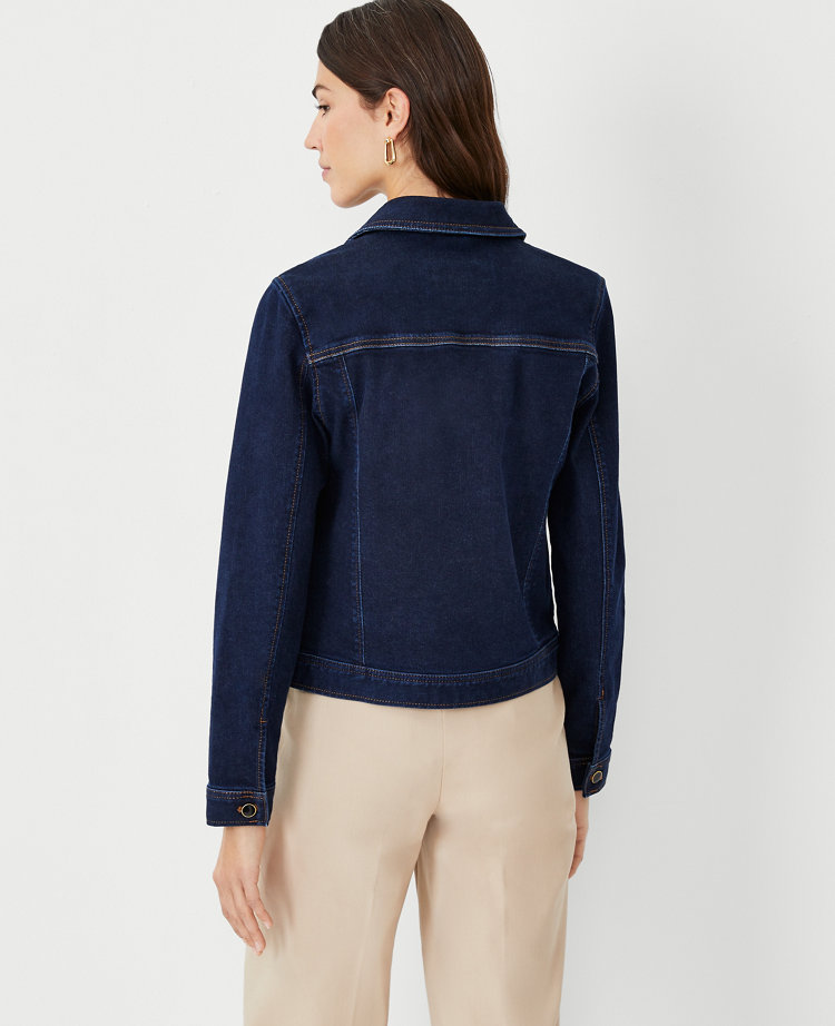 Ann taylor 2025 jean jacket