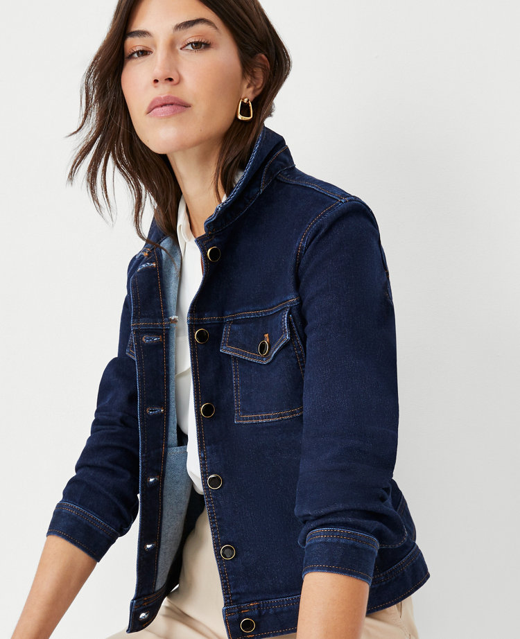 Ann taylor clearance loft denim jacket