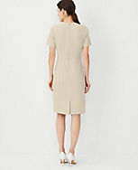 The Short Sleeve Sheath Dress in Bi-Stretch - Curvy Fit carousel Product Image 2