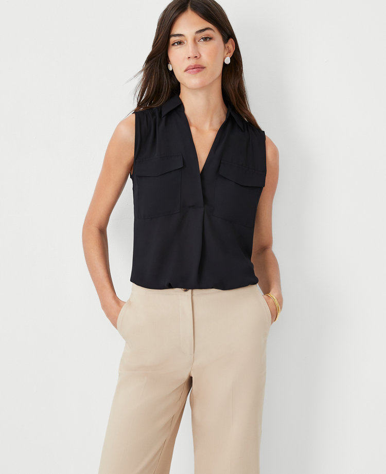 Women's Sleeveless Portofino Shirts - Express