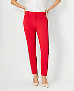 The Eva Ankle Pant in Knit Twill carousel Product Image 1