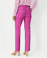 The Sophia Straight Pant in Linen Blend carousel Product Image 2