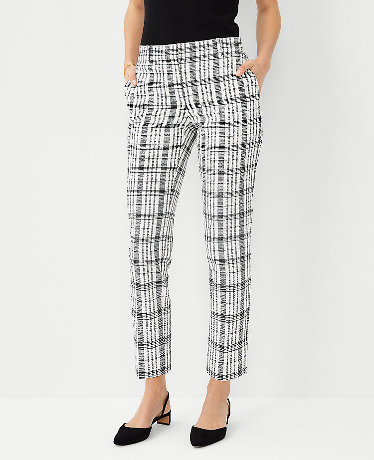 The Eva Ankle Pant in Plaid