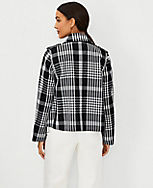 Plaid Wide Cuff Swing Jacket carousel Product Image 2