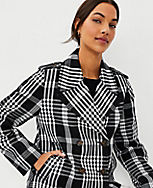 Plaid Wide Cuff Swing Jacket carousel Product Image 3
