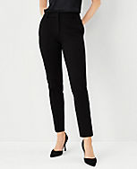 The Petite Eva Ankle Pant in Knit Twill carousel Product Image 1