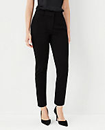 The Eva Ankle Pant in Knit Twill - Curvy Fit carousel Product Image 1