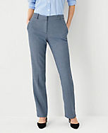 The Petite Sophia Straight Pant in Houndstooth carousel Product Image 1