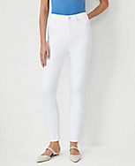 Curvy Sculpting Pocket Highest Rise Skinny Jeans in White carousel Product Image 1