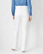 Curvy Sculpting Pocket Mid Rise Boot Cut Jeans in White carousel Product Image 2