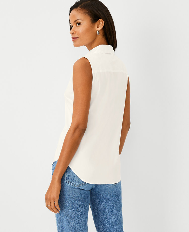 Tall Sleeveless Essential Shirt