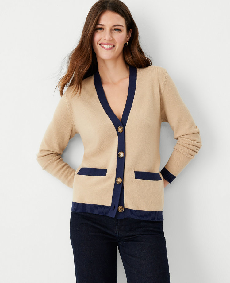 Ann taylor clearance boyfriend cardigan