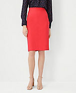 Twill Seamed Pencil Skirt carousel Product Image 1