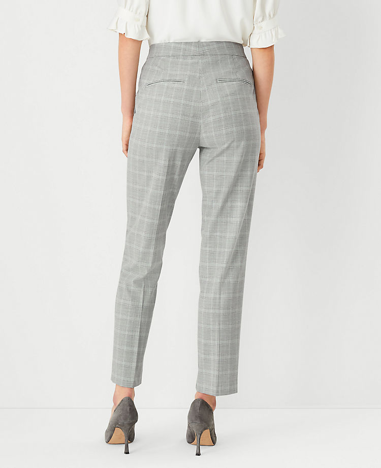 The Tall Eva Ankle Pant in Plaid