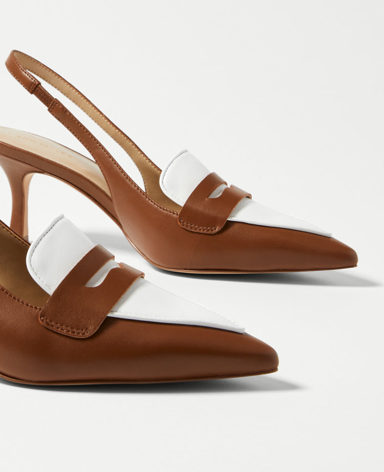 Ann taylor hot sale slingback shoes