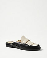 Kiltie Leather Loafer Slides carousel Product Image 1