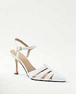 Strappy Leather Pumps carousel Product Image 1