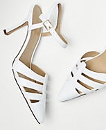 Strappy Leather Pumps carousel Product Image 2