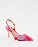 Kerry Plaid Pumps carousel Product Image 1