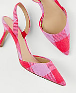 Kerry Plaid Pumps carousel Product Image 2