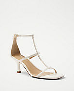Three Strap Leather Sandals carousel Product Image 1