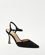Two Piece Suede Pumps carousel Product Image 1