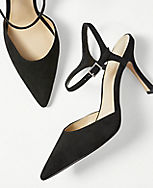 Two Piece Suede Pumps carousel Product Image 2