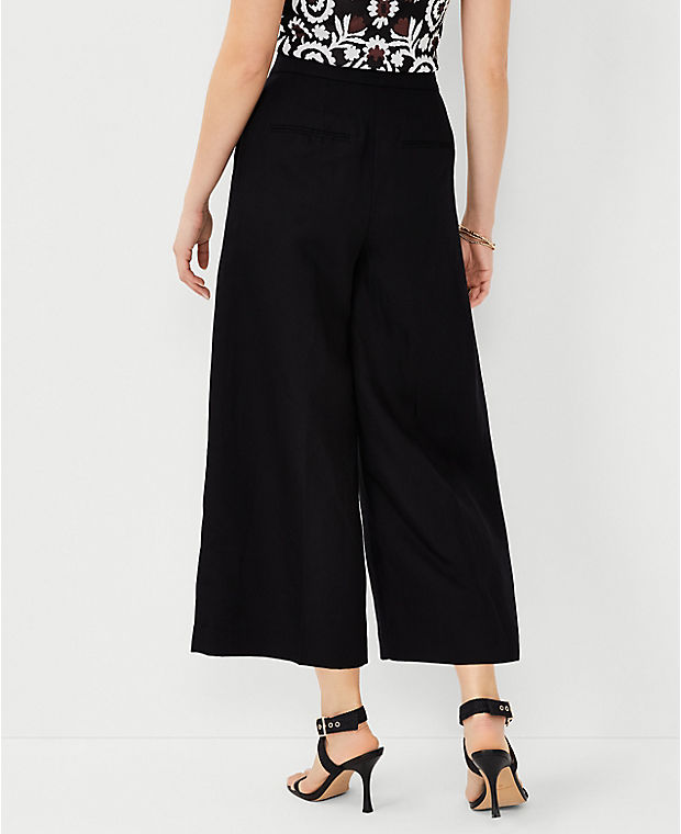 The Pleated Culotte Pant