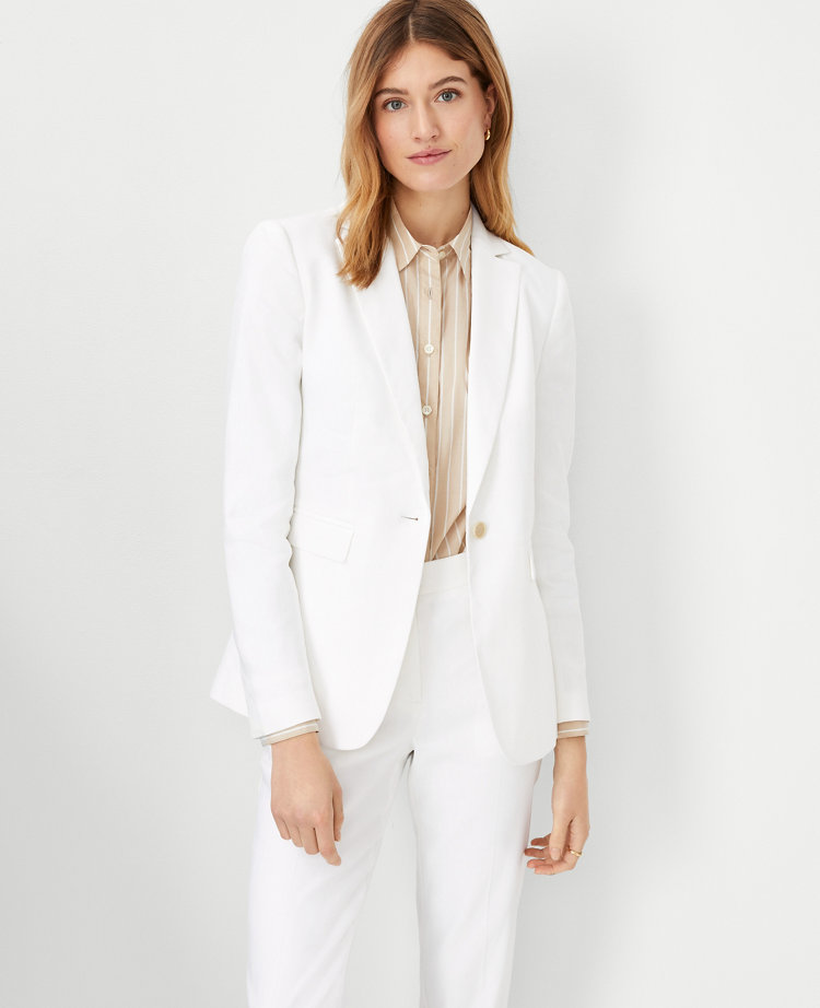 Woman 2025 white blazer