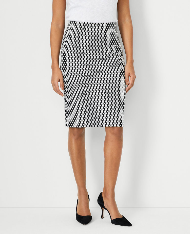 Grace Dane Lewis Pull On Pencil Skirt Size S