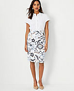 Floral Pencil Skirt carousel Product Image 3