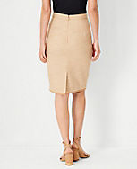 Shimmer Tweed Sailor Pencil Skirt carousel Product Image 2