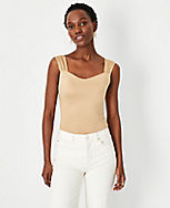 Sweetheart Neck Tank Top carousel Product Image 1