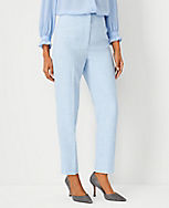 The Lana Slim Pant in Crosshatch - Curvy Fit carousel Product Image 1