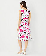 Floral Sleeveless Flare Dress carousel Product Image 2