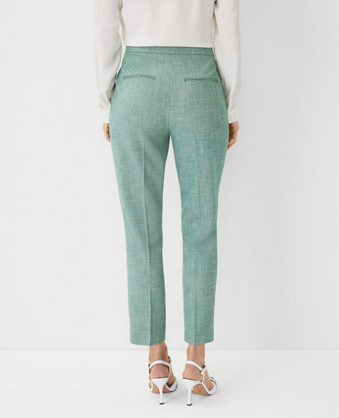 The Ankle Pant in Cross Weave - Curvy Fit