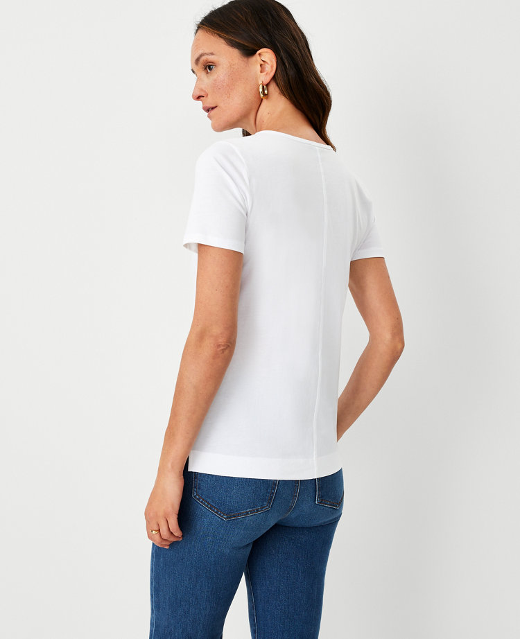 Petite crew hotsell neck tees