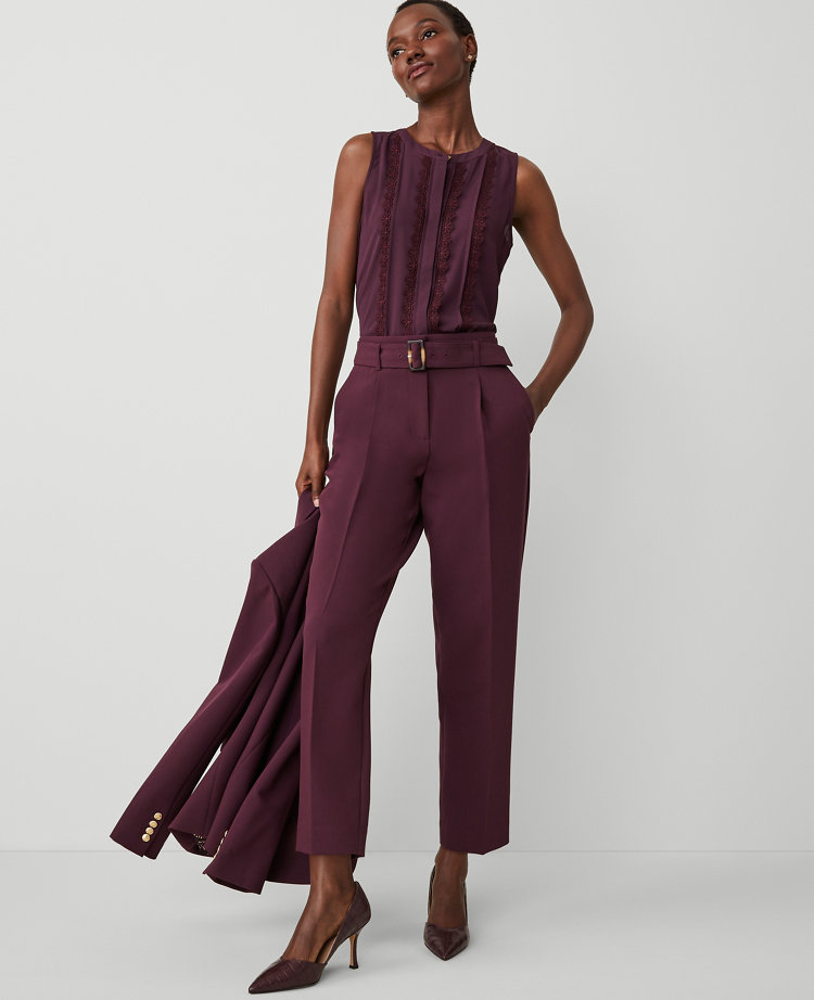 The Belted Taper Pant