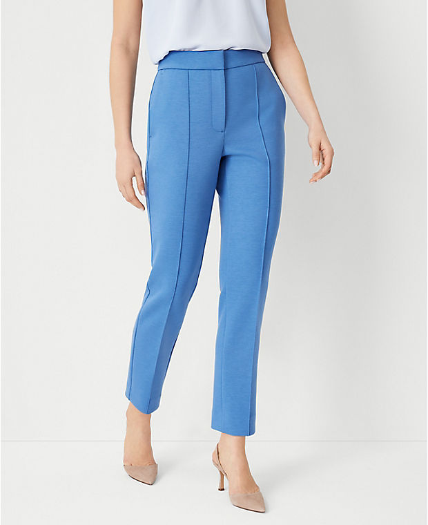 The Tall Eva Ankle Pant in Double Knit