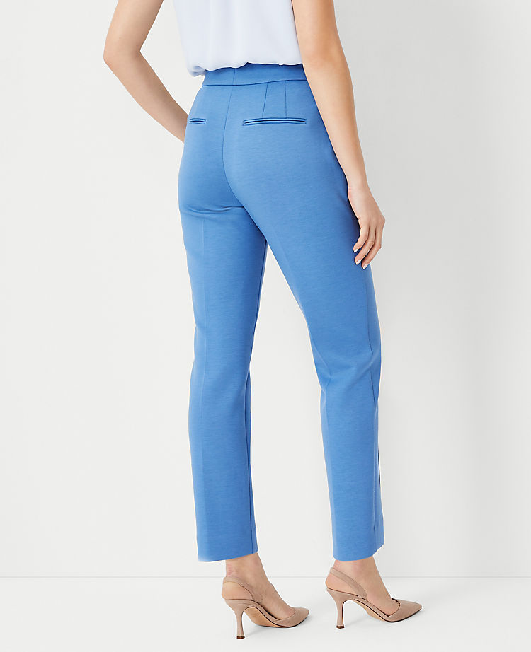 The Petite Eva Ankle Pant in Double Knit