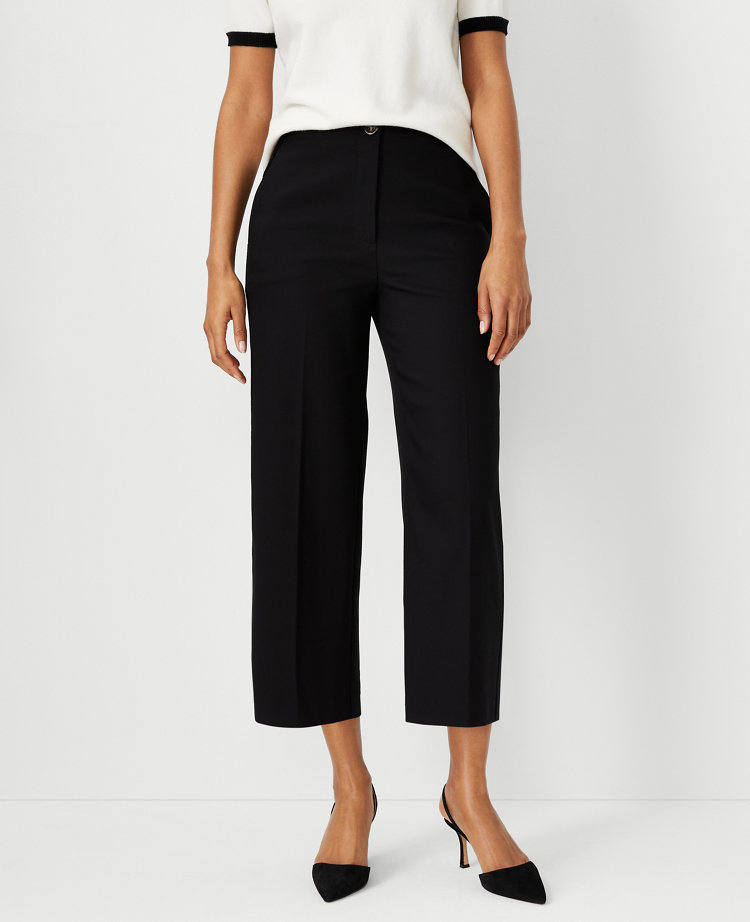 The Kate Wide Leg Crop Pant Curvy Fit