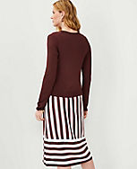 Silky Ribbed Cropped Ann Cardigan carousel Product Image 2